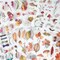 Wrapables Washi Stickers Sets for Scrapbooking, DIY Crafts for Stationery, Diary, Card Making
